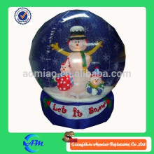 2014 christmas decoration inflatable christmas snow globe inflatable decoration